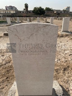 BAGHDAD (NORTH GATE) WAR CEMETERY - SUBAYA, S
